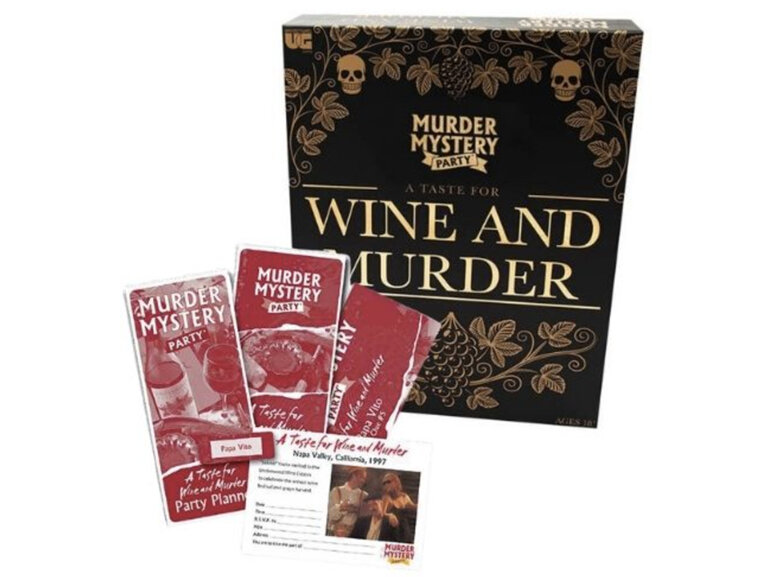 UG Murder Mystery Party Game - Wine & Murder