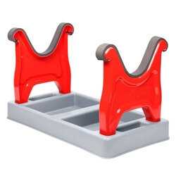 Ultra Stand Airplane Stand - Red / Gray