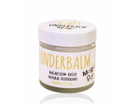 Underbalm Magnesium Based Natural Deodorant Orange & Lime 60 ml