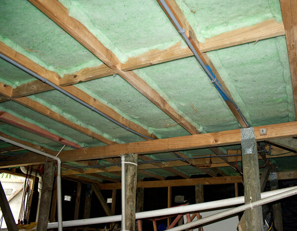 Underfloor Insulation Installed