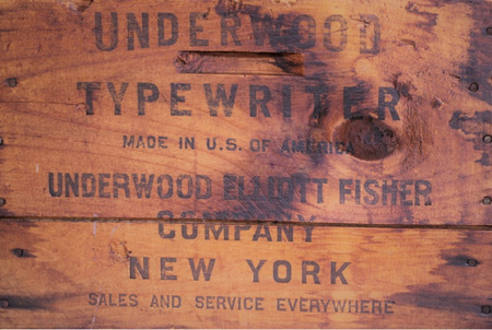 Underwood Crate Roycyled Decoupage Paper