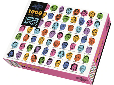 Unemployed Philosophers Guild 1000 Piece Jigsaw Puzzle: Modern Artists