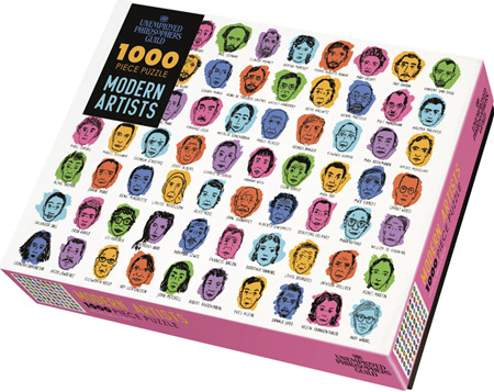 Unemployed Philosphers Guild 1000 Piece Jigsaw Puzzle: Modern Artists