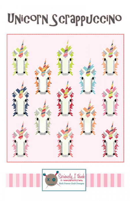 Unicorn Scrappucino Quilt Pattern