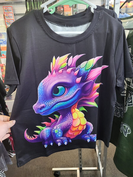 UNiSEX Kids Colourful Dragon T-Shirt