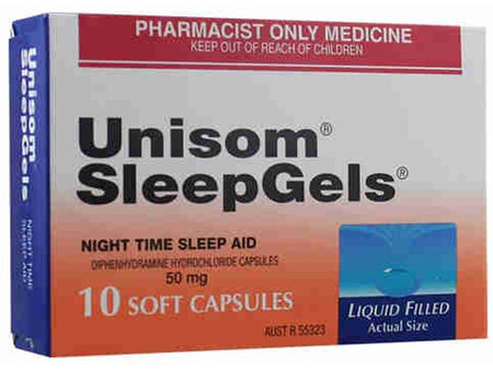 UNISOM Sleep Gel Caps 50mg 10