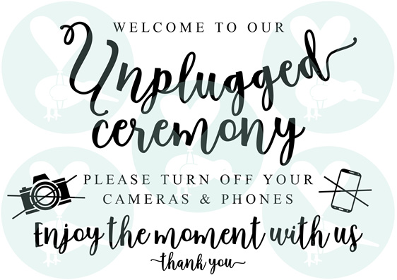 Free Free 263 Unplugged Wedding Svg Free SVG PNG EPS DXF File