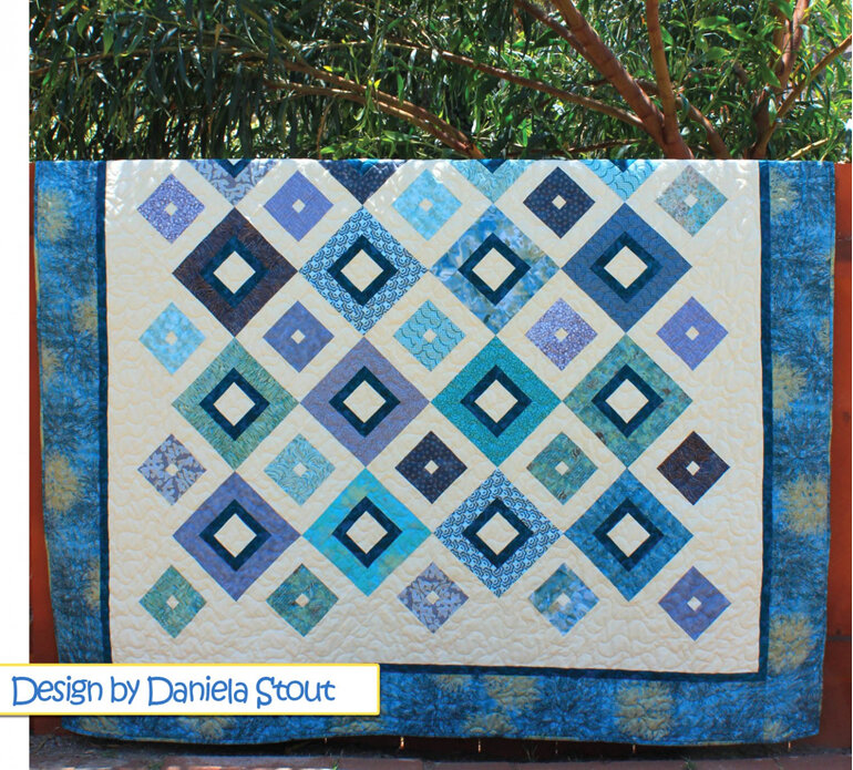 Up Square Down Square Quilt Pattern