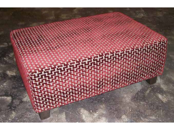 Upholstered Low height ottoman