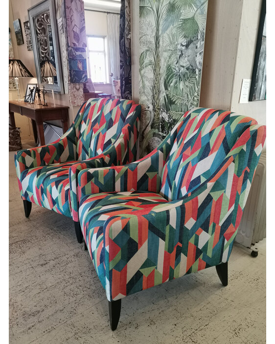 Upholstery bespoke chair Saffa bloomdesigns new zealand made to order