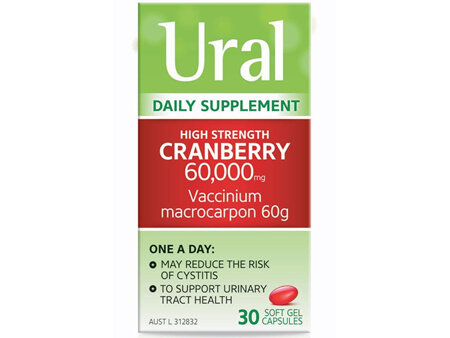Ural High Strength Cranberry 30 Capsules