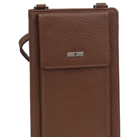 Urban Forest Leather Phone Wallet Rambler Brown