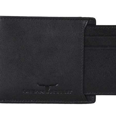 Urban Forest Sidka Leather Wallet - Black