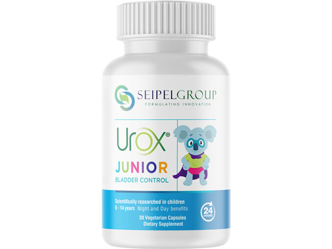 Urox Junior Bladder Control Support for Kids 30 Capsules bed sleep wetting