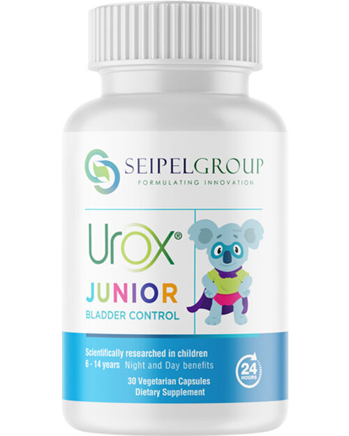 Urox Junior Bladder Control Support for Kids 30 Capsules bed sleep wetting