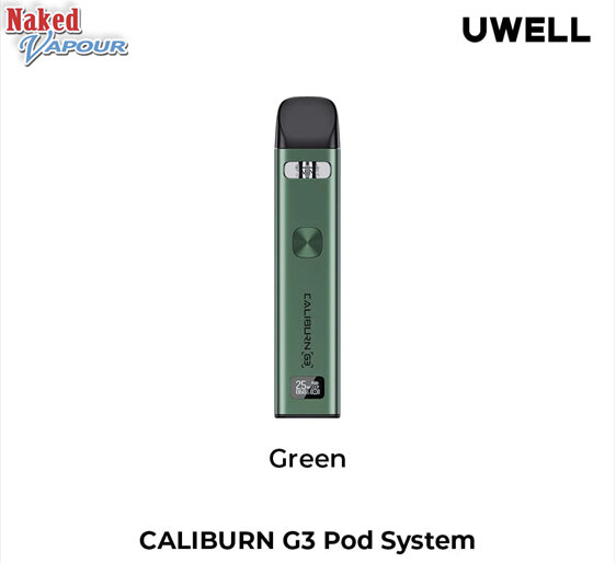 Uwell Caliburn G3 Pod System @ Naked Vapour