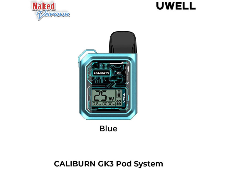 Uwell Caliburn GK3 Pod System @ Naked Vapour