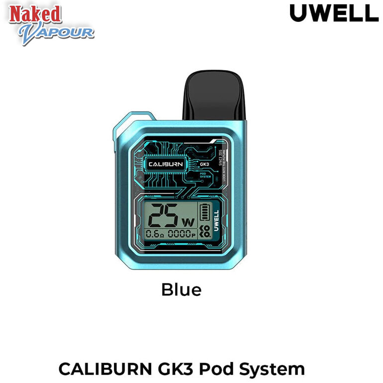 Uwell Caliburn GK3 Pod System @ Naked Vapour