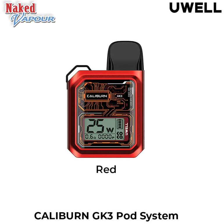 Uwell Caliburn GK3 Pod System @ Naked Vapour
