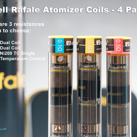 Uwell Rafale Atomizer Coils - 4 Pack
