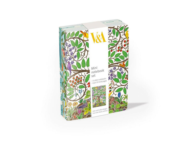 V&A Arts & Crafts Set of 3 - Mini Notebook