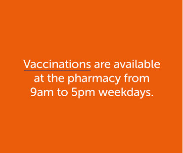 vaccinations are available