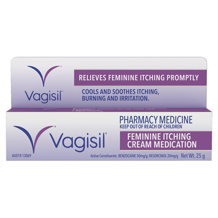 Vagisil Feminine Itching Cream Medication 25G