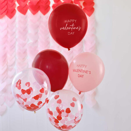 Valentine's Day balloon pack