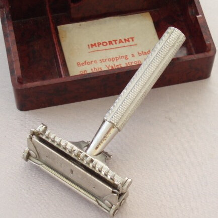 Valet auto strop safety razor