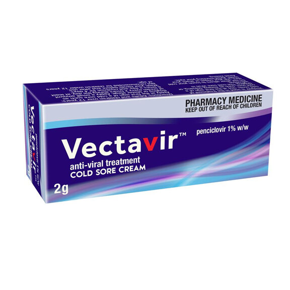 Vectavir Cold Sore Cream 2g