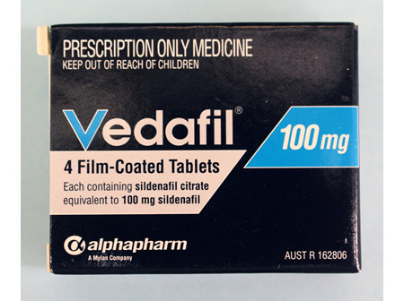 Vedafil 100mg 4s  ( Sildenafil ) ONLY AVAILABLE ON PRESCRIPTION OR INSTORE PHARMACIST CONSULT