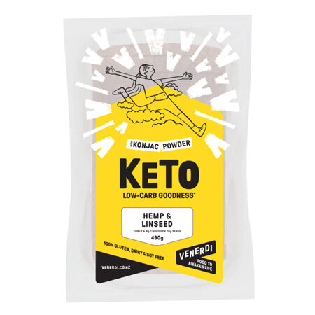 Venerdi Keto Hemp & Linseed Bread - 490g