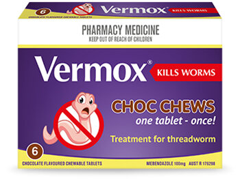 Vermox Choc Chews
