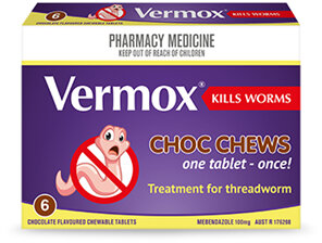 Vermox chocolate