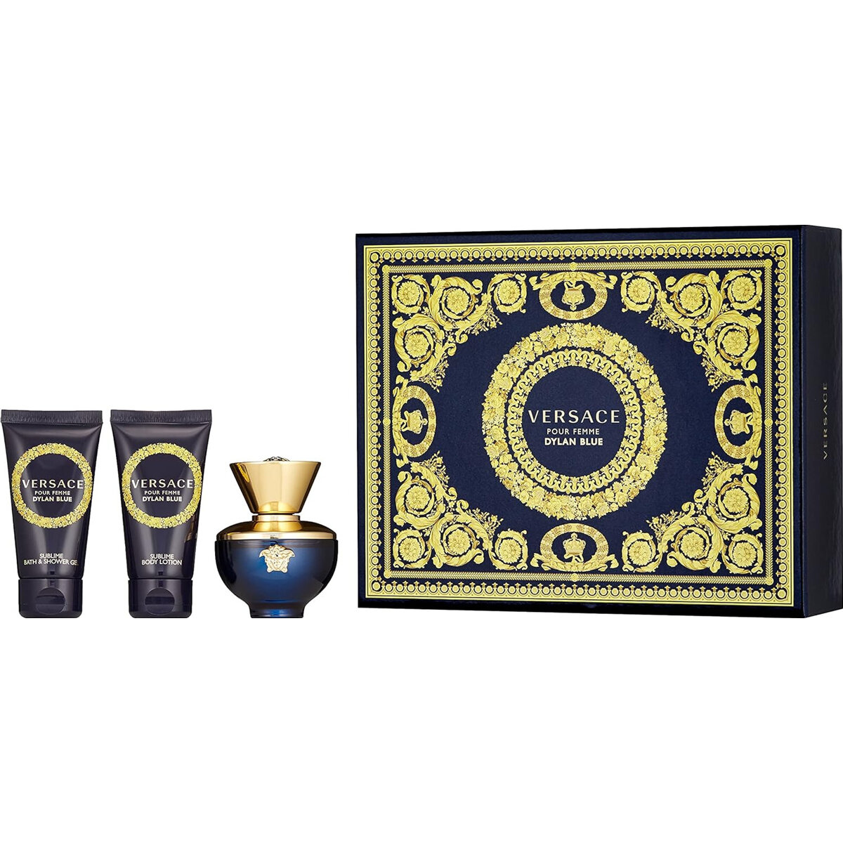 Versace Pour Femme Dylan Blue 50ml EDP Gift Set