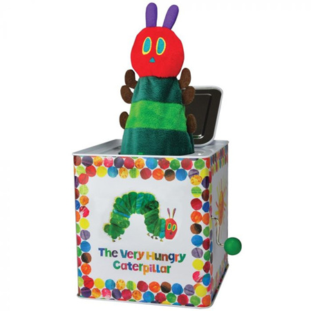 Very Hungry Caterpillar jack in a box
