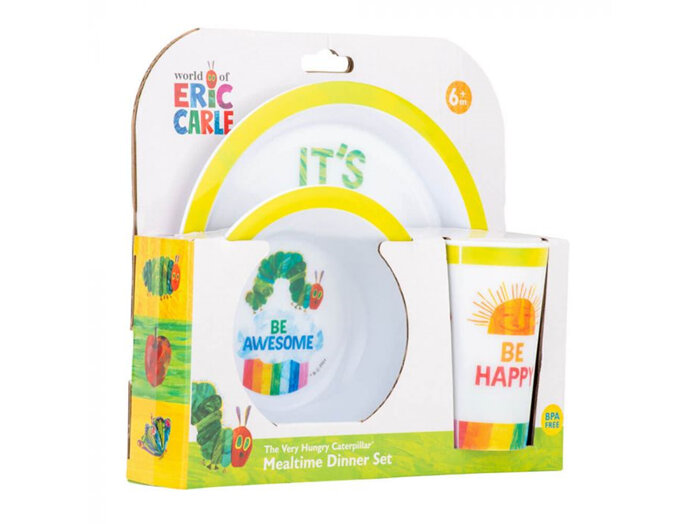 Very Hungry Caterpillar Mealtime Dinner Set baby toddler eric carle