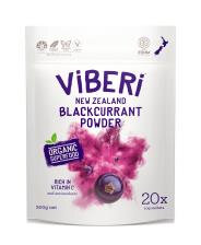 Viberi Organic Blackcurrant Powder - 2 sizes