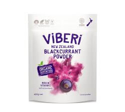 Viberi Organic Blackcurrant Powder 450g