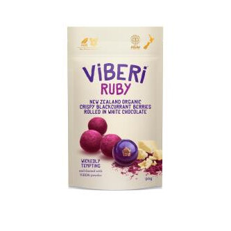 Viberi Organic Blackcurrants Ruby 90g