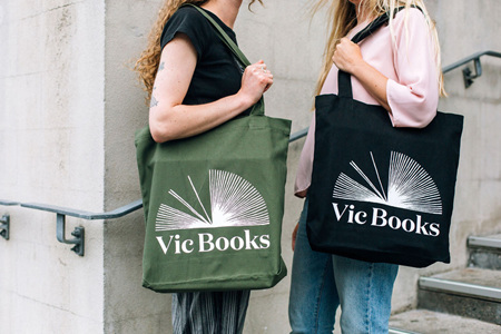 Vic Books - strong tote