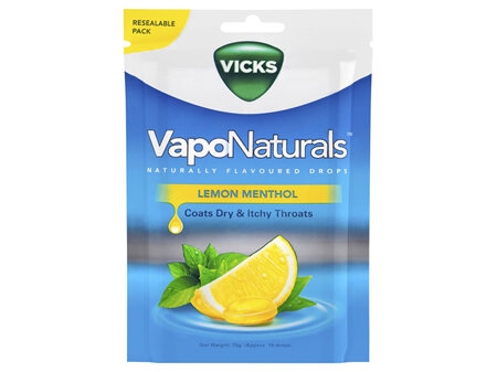 Vicks Vaponaturals Lemon Menthol 19s