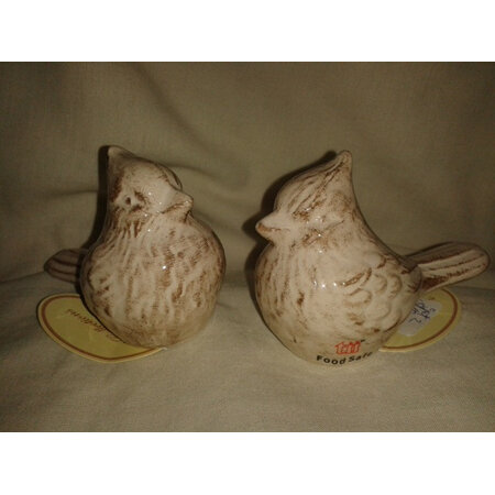 Victorian Bird Salt & Pepper