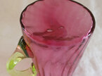 Victorian cranberry glass