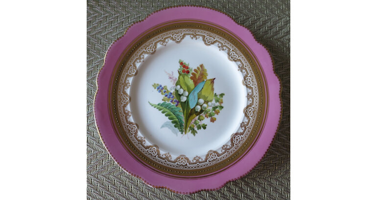 Victorian plate