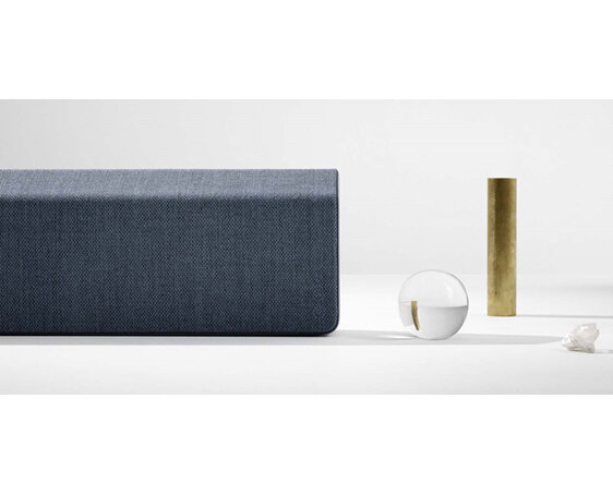 Vifa 'Stockholm' wireless speaker in Mountain Blue  from Totally Wired