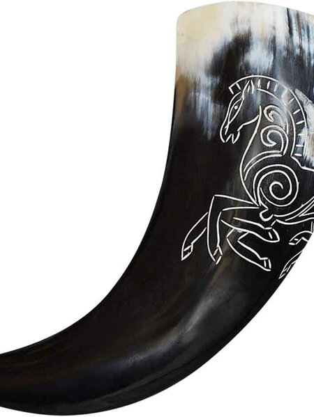 Viking Themed Drinking Horns and Tankards