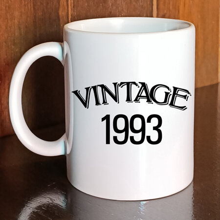 Vintage Birth Year Mug