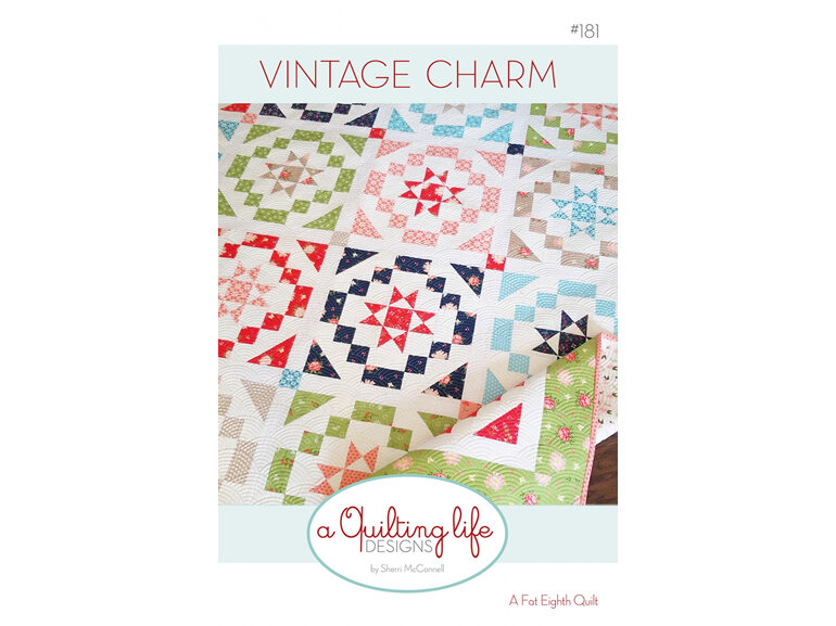 Vintage Charm Quilt Pattern from Quilting Life Designs