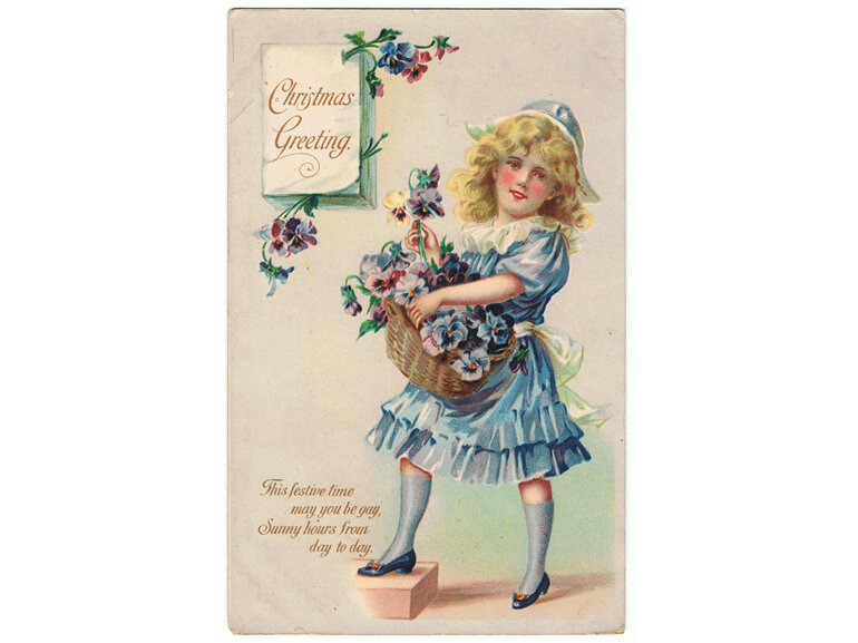 Vintage Christmas Postcard